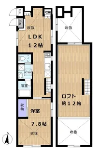 グランズ三軒茶屋【1階】の間取り