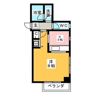 CLASSEED21【2階】の間取り