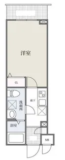 プラティーク南馬込【2階】の間取り