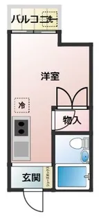 ノーブル中原【2階】の間取り