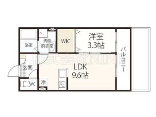 ノアールテラス清輝本町【2階】の間取り