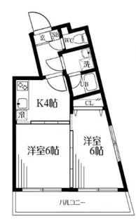 スターダスト柿生【3階】の間取り
