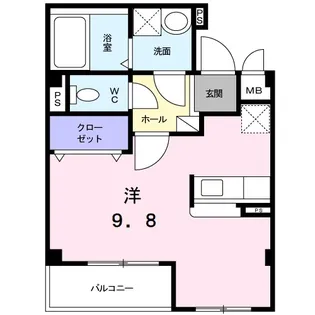 プリマベーラくずは【2階】の間取り