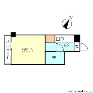 フォートクリオM【4階】の間取り