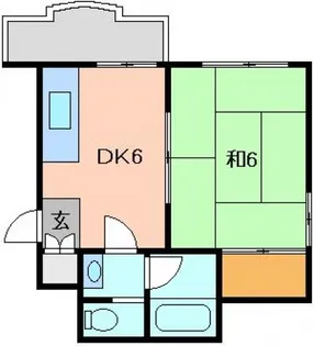 ベルメゾン横田【3階】の間取り