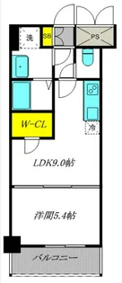 デュオグラン吹田山手ヒルズ【4階】の間取り