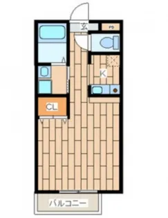 ヴァンヴェール【1階】の間取り