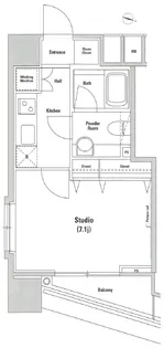 ファーストリアルタワー新宿【9階】の間取り