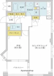 AZ小石川【4階】の間取り