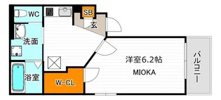 T s-Terrace Higashisumiyoshi DUE【1階】の間取り