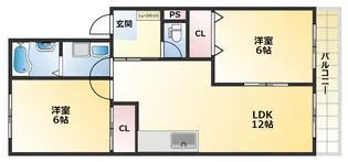 プリマベーラ【2階】の間取り