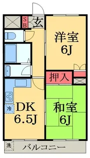 グランパレス【3階】の間取り