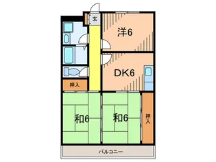 アーバンステージ小林の間取り