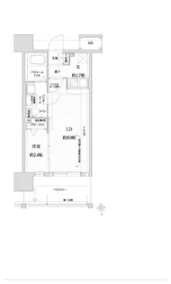グランフォーレプライム大手門【6階】の間取り