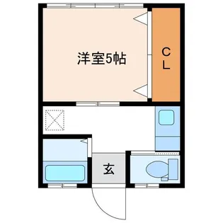 ミズノハイツ【1階】の間取り