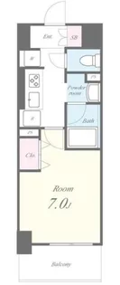 カサ・フェリーチェ【2階】の間取り