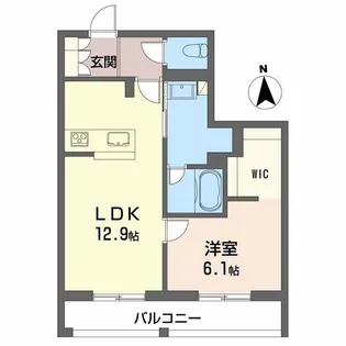 ラピス連坊【1階】の間取り