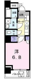 リヨンドール大泉学園【8階】の間取り
