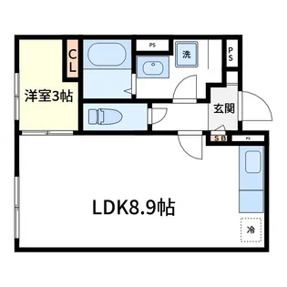 a LATO NIPPORI【3階】の間取り