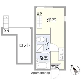 ル・セリシエ【1階】の間取り