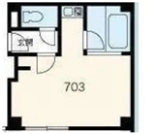 三喜会館【7階】の間取り