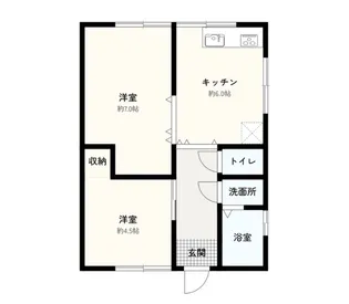 ウィステリア富士見町【1階】の間取り