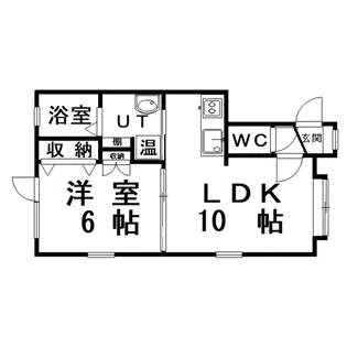 ピエール・文苑館【2階】の間取り