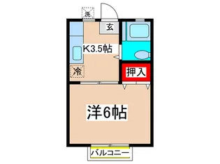 第2森メゾン【2階】の間取り
