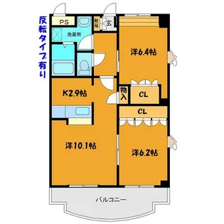 山豊ビル【2階】の間取り