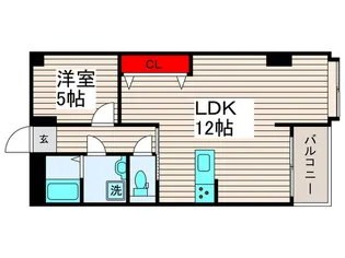 扇インペリアルコート【7階】の間取り