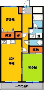 ヒルズM-1【3階】の間取り