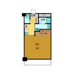 エフティ大学病院前【2階】の間取り