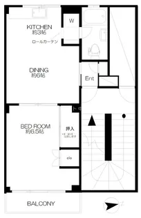 西荻北ホープハウス【3階】の間取り
