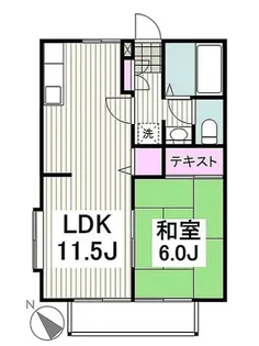 ストークネストI【2階】の間取り