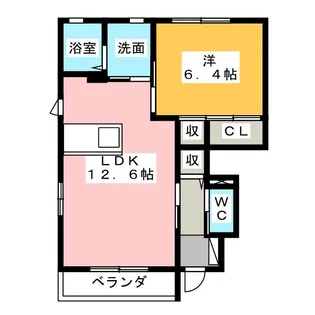 シーズンリバー T.M.M.【1階】の間取り