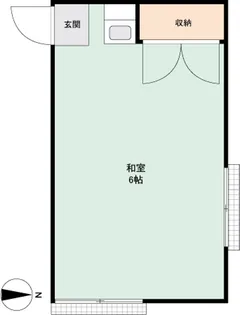 広木荘【2階】の間取り