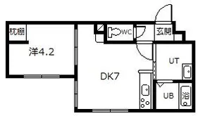 RESPECT【4階】の間取り