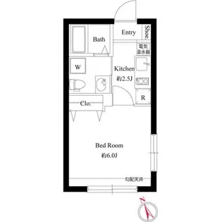 CASA PIAZZA 新小岩【5階】の間取り