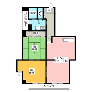 フレシール【3階】の間取り