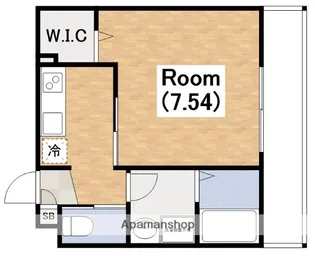 ロイヤルレジデンス万代東【3階】の間取り