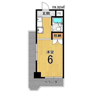 シャルム・カセ【2階】の間取り