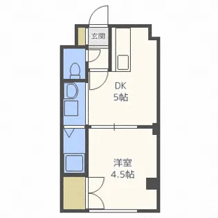 SERAM BLD北大通(旧:ベアービル)【5階】の間取り