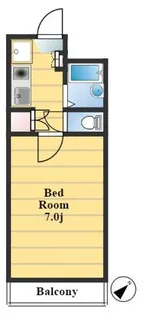 ドウェル片倉【3階】の間取り