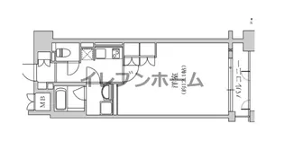 KAISEI阿波座【9階】の間取り