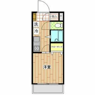 ジェイワンヒルズ西船【2階】の間取り