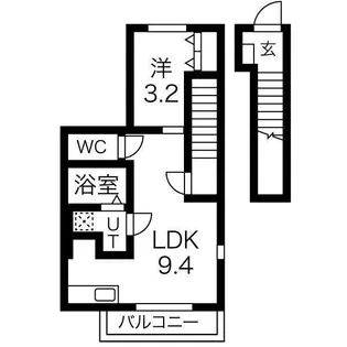 ドルフィンII【2階】の間取り
