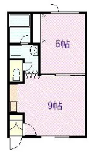 メゾン東2の2【1階】の間取り