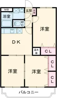 ユーミー横田【2階】の間取り