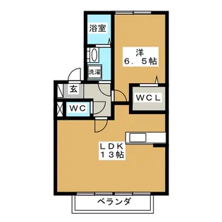リアンY【2階】の間取り