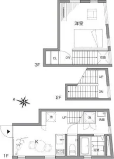 シモキタハウスの間取り